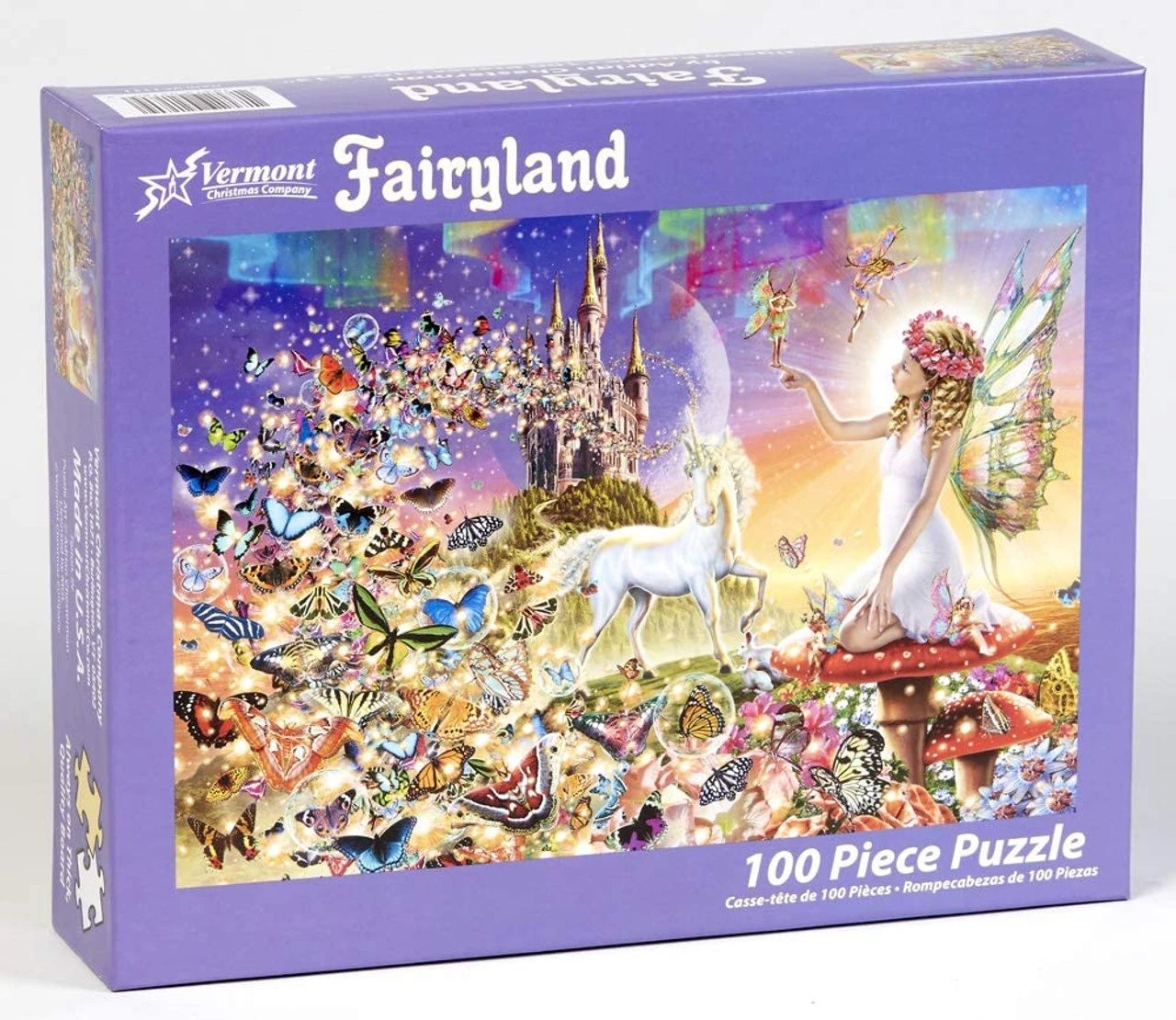 Vermont Christmas Company - Fairyland Jigsaw Puzzel - Item Number - VC1111 4 Vermont Christmas Company - Fairyland Jigsaw Puzzel - Item Number - VC1111 - Image 2