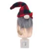 Gnome Wearing Plaid Hat Night Light 2 Gnome Wearing Plaid Hat Night Light -Christmas 721225B Gnome Wearing Plaid Hat Night Light 11323.1663783716