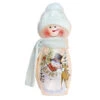 Lit Joyful Snowman With Deer Snowman Lamp -Christmas 722243A Lit Joyful Snowman With Deer Snowman Lamp 97459.1663774445