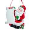 Kurt Adler Personalized Santa With Nice List Ornament -Christmas 752106 Personalized Santa With Nice List Ornament 76603.1654702636
