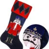 25" Red And Black Velvet Nutcracker Christmas Stocking -Christmas 81c9BSyUDgL. AC SL1500 13934.1603389612