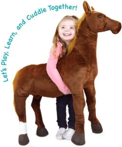 Tiger Tale Toys - Thorsten The Thoroughbred Horse -Christmas 81ufXru1FeL. AC SL1500 72054.1646082118