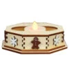 4.25" Ginger Cottages Snowflake Wooden Christmas Tealight Display For Christmas -Christmas 83002 GCD105S 2 387x 15930.1621335790