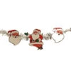 8 Foot Paper Santa Garland