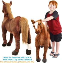 Tiger Tale Toys - Thorsten The Thoroughbred Horse -Christmas 91 QuoADtbL. AC SL1500 82319.1639497684