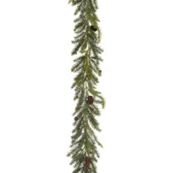 White Spruce Cone Garland, 72 Inches