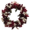 White & Red Berry Wreath -Christmas Berry Wreath 40885.1543265540