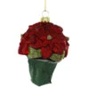 Cody Foster Glass Grocery Store Poinsettia Ornament -Christmas Cody Foster Grocery Store Poinsettia Ornament 11215.1694027186