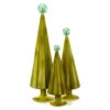 Cody Foster Moss Aqua Pleated Glass Trees Set -Christmas Cody Foster Moss Aqua Pleated Glass Trees Set 68677.1694617937