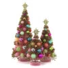 Cody Foster Pink Merry And Bright Tree Set -Christmas Cody Foster Pink Merry And Bright Tree Set 92382.1694617967