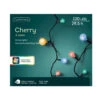 Lumineo 120 LED Multi Color Cherry Lights Black Wire -Christmas Front 09251.1668959007