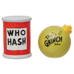 Grinch Who Hash Salt And Pepper Shaker