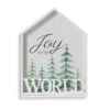 15.5" Joy To The World Wooden House Block 2 15.5" Joy To The World Wooden House Block -Christmas I9TuYW8w 92414.1633967455