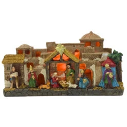 LED Nativity Scene Figurine