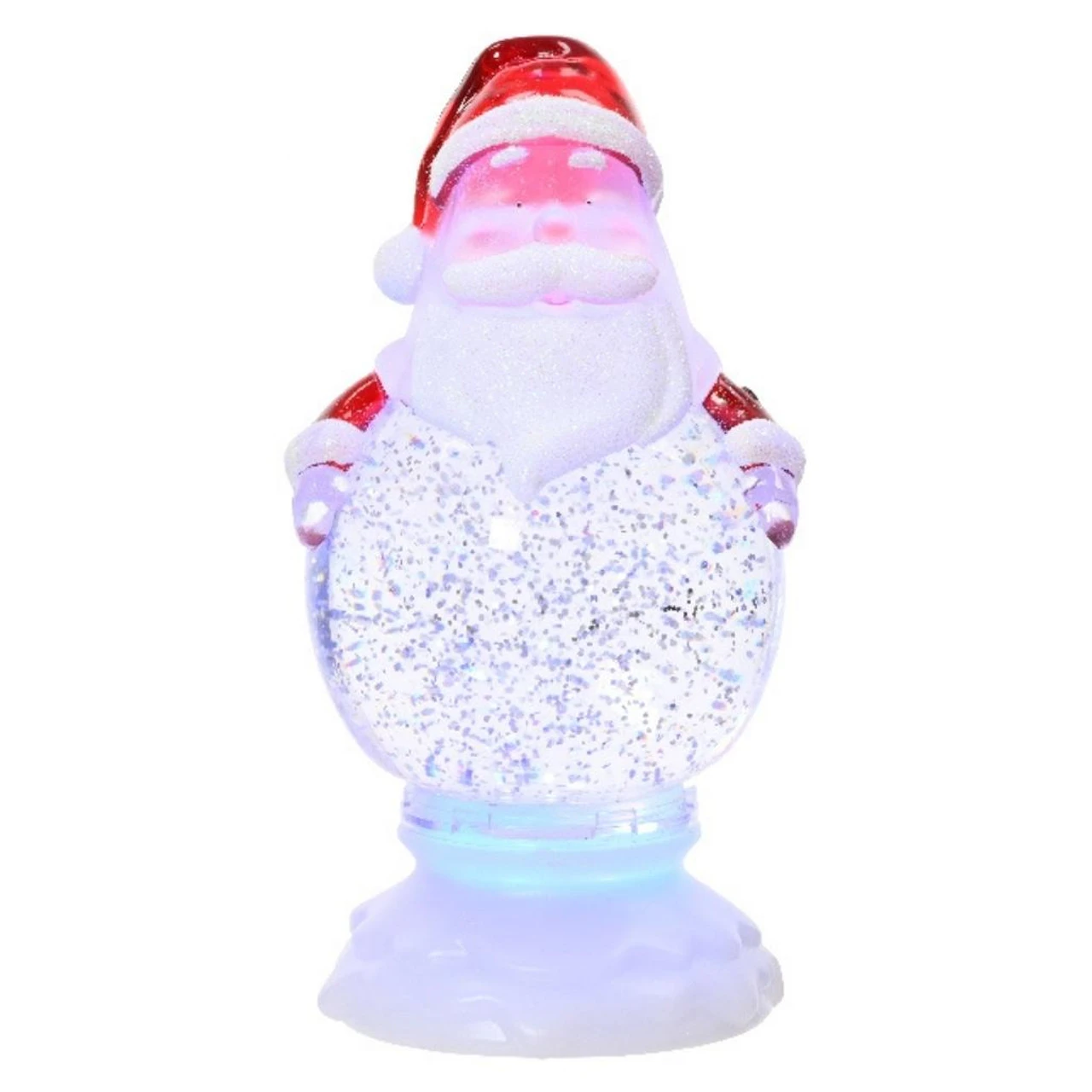 LED Santa Water Spinner 3 LED Santa Water Spinner