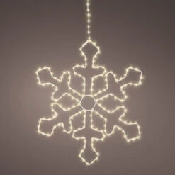 Lumineo 220 LED Warm White Metal Frame Snowflake -Christmas Lumineo 220 LED Warm White Metal Frame Snowflake 2 46420.1694702503