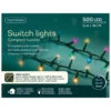 Lumineo 500 Switch Compact LED Lights On Green Wire -Christmas Lumineo 500 Switch Compact LED Lights On Green Wire 92143.1694711214