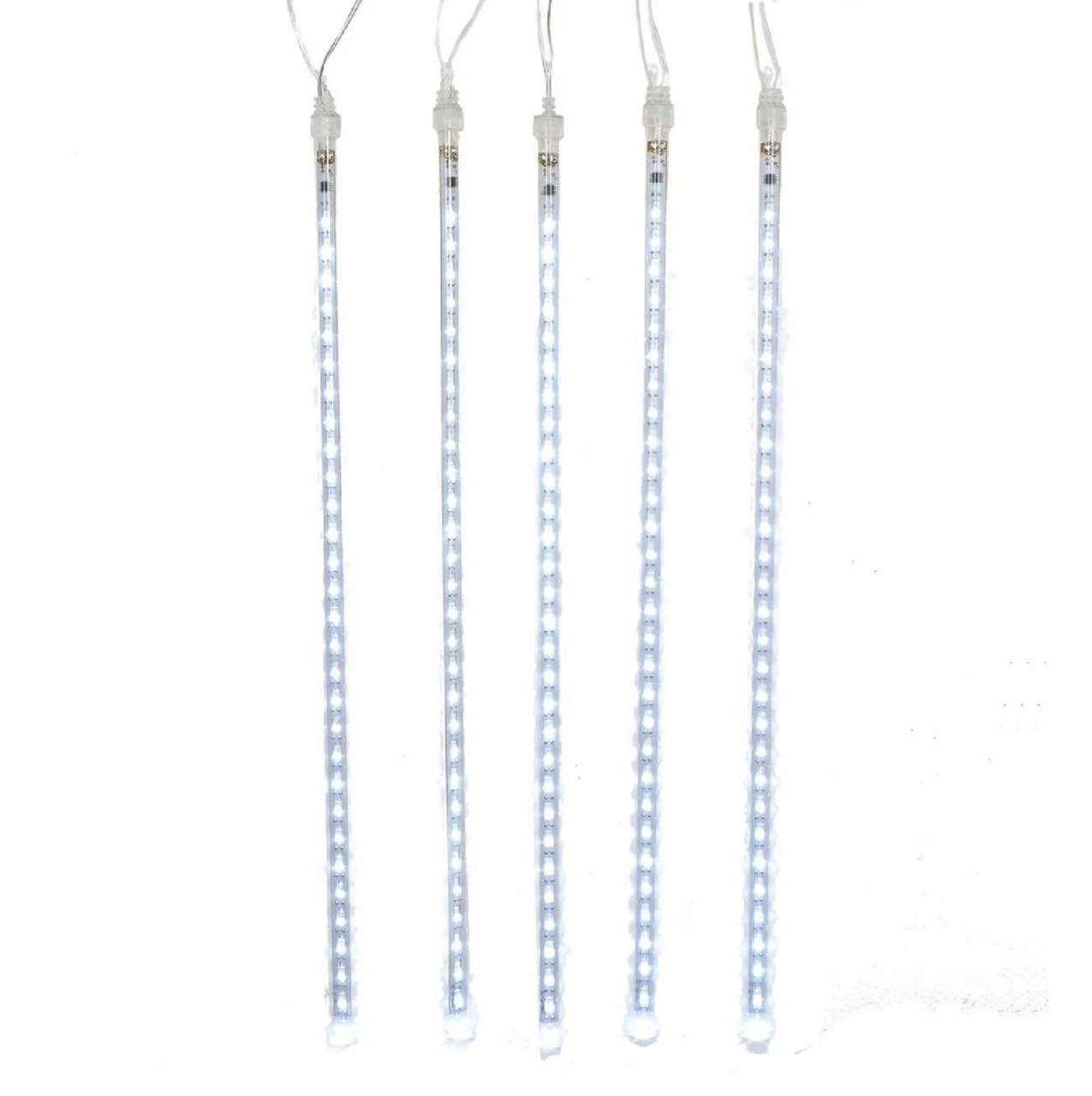 Kurt Adler Meteor Shower Snowfall Light 5 Tube Set, 90 Cool White LED Lights 3 Kurt Adler Meteor Shower Snowfall Light 5 Tube Set, 90 Cool White LED Lights