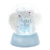 "Peace Be Yours" Glitter Snow Globe - Lighted 1 "Peace Be Yours" Glitter Snow Globe - Lighted -Christmas PeaceBeYoursGlobe 83658.1542399382