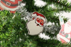 8 Foot Paper Santa Garland 7 8 Foot Paper Santa Garland -Christmas Q71A0520 05850.1476471558