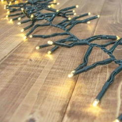 Lumineo 1512 LED Warm White Cluster Lights Green Wire 12 Lumineo 1512 LED Warm White Cluster Lights Green Wire -Christmas SFW cluster 3 web 99432.1542498244