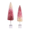 Snowbabies - Pink Ombre Trees Set Of 2 -Christmas Sb sisal trees 41470.1540930678