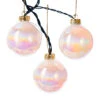 Kurt Adler 6-Light Glass Ball Ornament Color-Changing LED Light Set -Christmas UL1911 29680.1600773958
