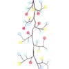 Kurt Adler 6 Foot Pre-Lit LED Garland With Multicolored Cotton Ball Lights -Christmas Untitled design 50944.1655211786