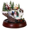 Kurt Adler Musical LED Village And Train Table Piece -Christmas Untitled design 63120.1653746631