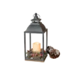 The Gerson Company - Metal Lantern W/ LED Candle - #2556200 -Christmas Untitled design 78453.1645886835