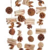 Kurt Adler Pinecone And Wood Garland -Christmas Untitled design 85521.1653744151
