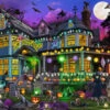 Halloween House Jigsaw Puzzle 550 Piece -Christmas VC1148 new 51047.1635156293