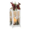 White LED Lantern W/Candle -Christmas White LED Lantern wCandle 39742.1690984119