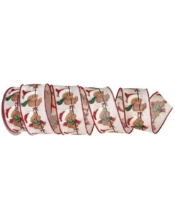 Christmas Teddy Ribbon