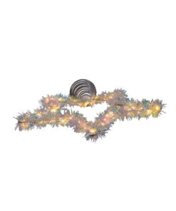 Kurt Adler Lighted Treetopper, Silver -Christmas ad1022ww 05 94180.1626714009