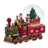 Kurt Adler 120MM Musical Santa Driving Train Water Globe 1 Kurt Adler 120MM Musical Santa Driving Train Water Globe -Christmas c5563 66004.1655717366