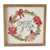 "Comfort & Joy" With Cardinal Wall Decor -Christmas cx175053 c 92598.1624888509
