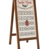 "Santa Claus Is Coming To Town" Countdown Calendar With Magnet -Christmas cx176561 28205.1624898897