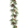 48" Pine Garland With Cones -Christmas mVYegmQ 70828.1616342263