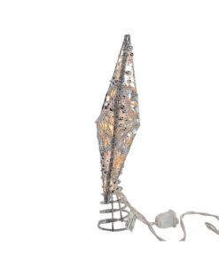 Kurt Adler UL 20-Light Silver Star Treetop 11 Kurt Adler UL 20-Light Silver Star Treetop -Christmas ul0913s 03 60024.1622373207