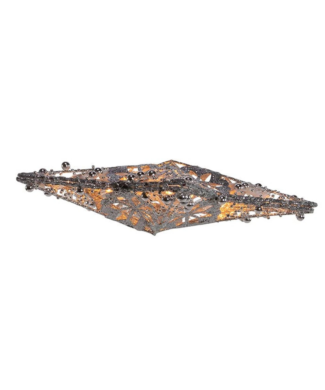 Kurt Adler UL 20-Light Silver Star Treetop 8 Kurt Adler UL 20-Light Silver Star Treetop - Image 6