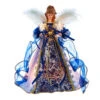 Kurt Adler Blue With Gold Trim Angel Treetop -Christmas ul2228 14796.1622378824
