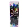 Kurt Adler UL 50-Light 5MM Multicolored LED Green Wire Light Set -Christmas ul4100mu 01 1 63926.1655569611