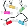 Kurt Adler Multicolored Glitter Candies Novelty Light Set