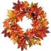 24" Mixed Berry & Maple Leaf Wreath -Christmas woiTrq0I 94971.1614777109